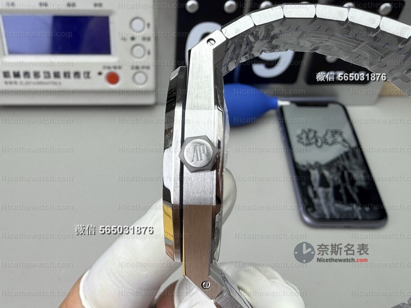 APS厂爱彼15510实测：4302一体机芯真能媲美正品？细节太狠了！ | 奈斯探表