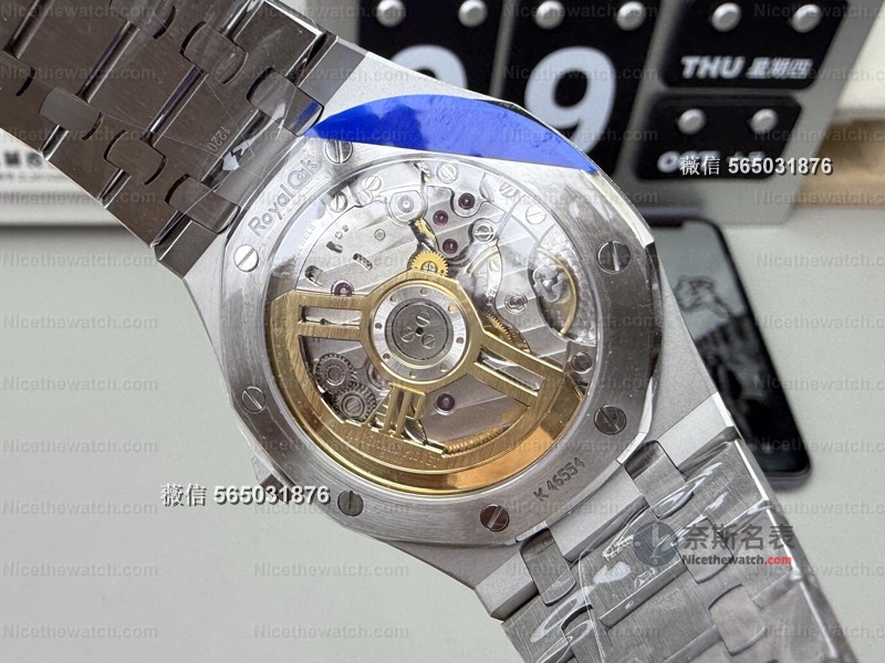 APS厂爱彼15510实测：4302一体机芯真能媲美正品？细节太狠了！ | 奈斯探表