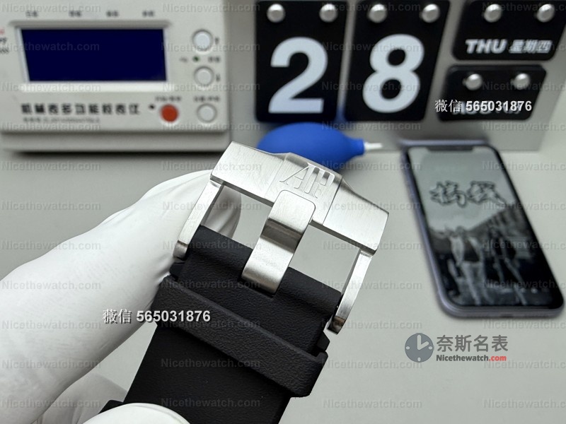 APS厂爱彼15710升级3120一体机实测：复刻表也能有“原厂灵魂”？ | 奈斯探表