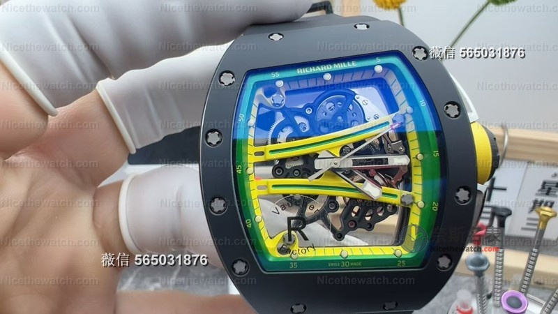 R厂RM061高定版来了!真正无卡度Vaucher机芯,细节碾压丹东,表圈炸了! | 奈斯探表 R厂RM061高定版来了!真正无卡度Vaucher机芯,细节碾压丹东,表圈炸了! | 奈斯探表