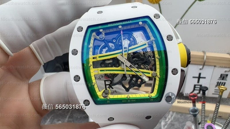 R厂RM061高定版来了!真正无卡度Vaucher机芯,细节碾压丹东,表圈炸了! | 奈斯探表 R厂RM061高定版来了!真正无卡度Vaucher机芯,细节碾压丹东,表圈炸了! | 奈斯探表