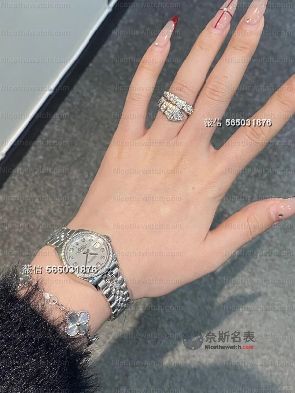 戴上GS厂劳力士日志31mm后，我终于找到了“平替”女表的最优解 | 奈斯探表