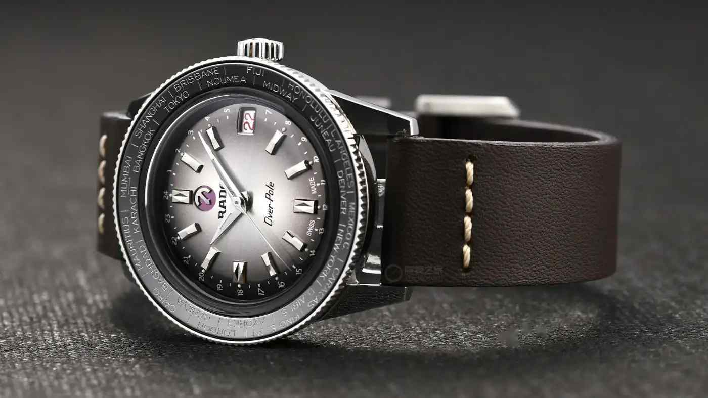 1962枚限量珍藏！雷达库克船长世界时腕表复刻经典，80小时动储+防磁机芯重塑复古传奇 | 奈斯探表