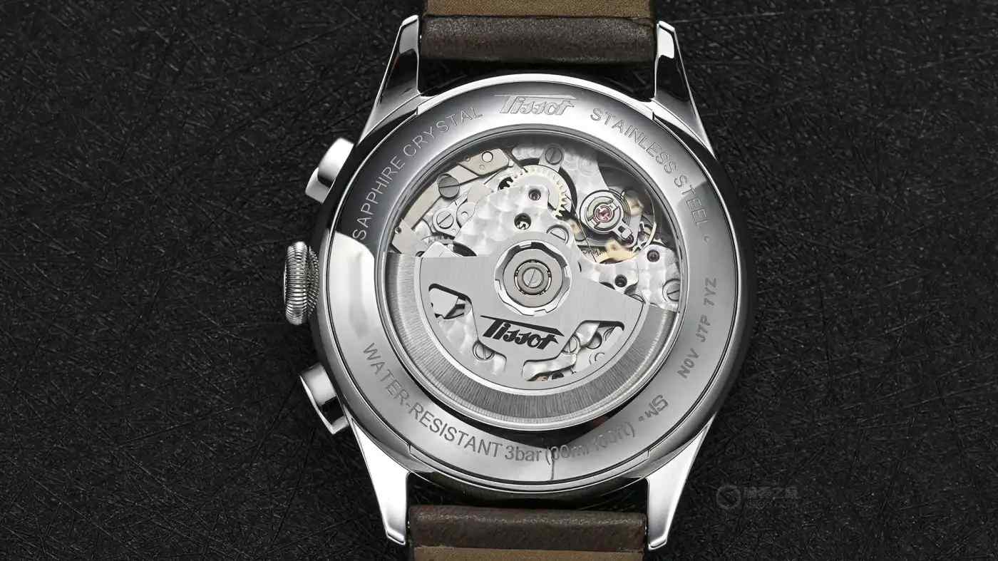 穿越时空的机械浪漫！天梭1938复刻计时码表上市，双刻度盘还原历史经典 | 奈斯探表