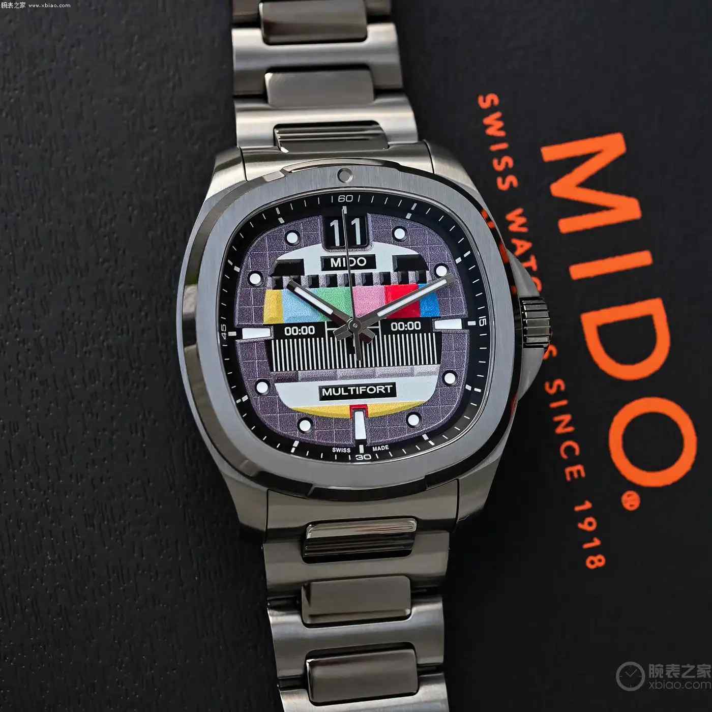 像素美学颠覆传统！美度舵手TV大日历S02特别版 配双色表带仅售千元 | 奈斯探表