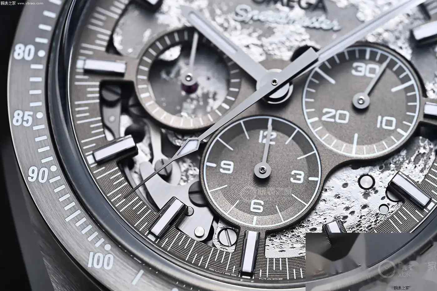 欧米茄超霸皓月之灰震撼上市！激光雕刻月球表盘，再现阿波罗8号传奇 | 奈斯探表