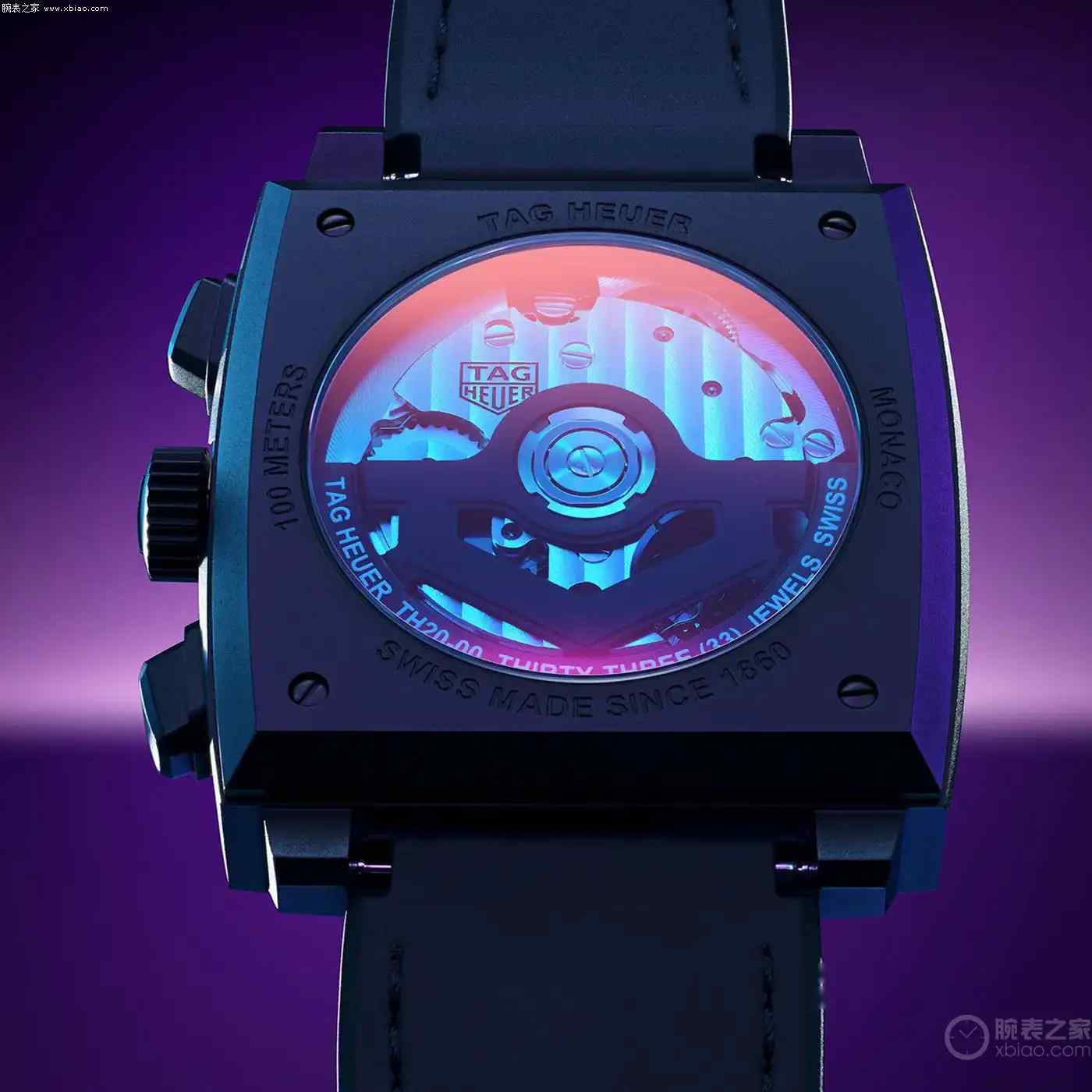 夜赛之光！泰格豪雅摩纳哥限量版来袭，渐变紫蓝表盘美到窒息，仅600枚！ | 奈斯探表