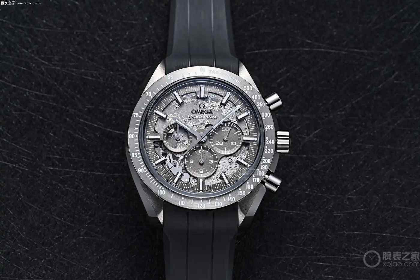 欧米茄超霸皓月之灰震撼上市！激光雕刻月球表盘，再现阿波罗8号传奇 | 奈斯探表