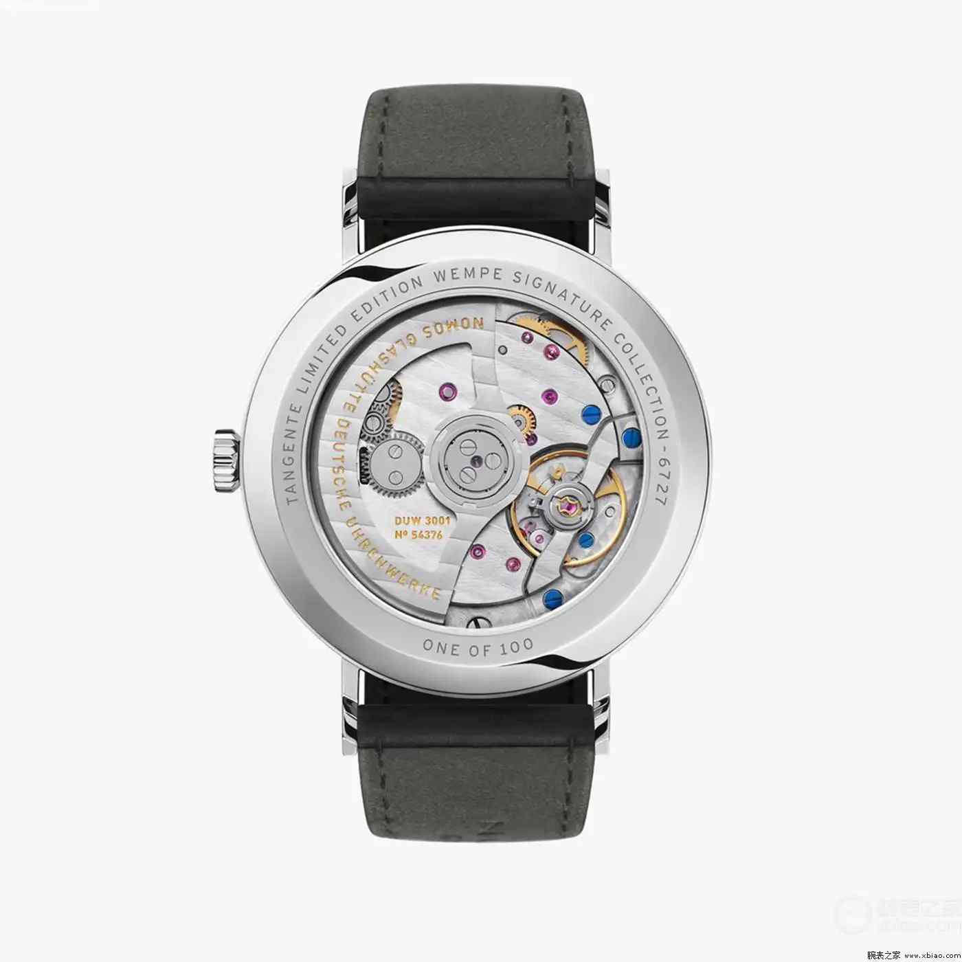 仅100枚！Nomos联名Wempe铂灰盘腕表演绎德系极简美学新风尚 | 奈斯探表