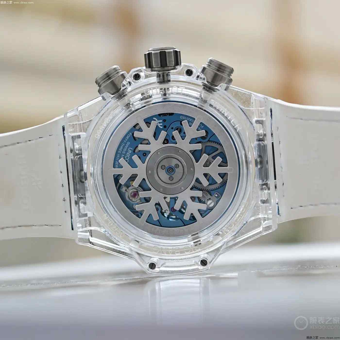 冰晶之美！宇舶Big Bang冬季限量双腕表登场，蓝宝石通透钛陶瓷炫白 | 奈斯探表