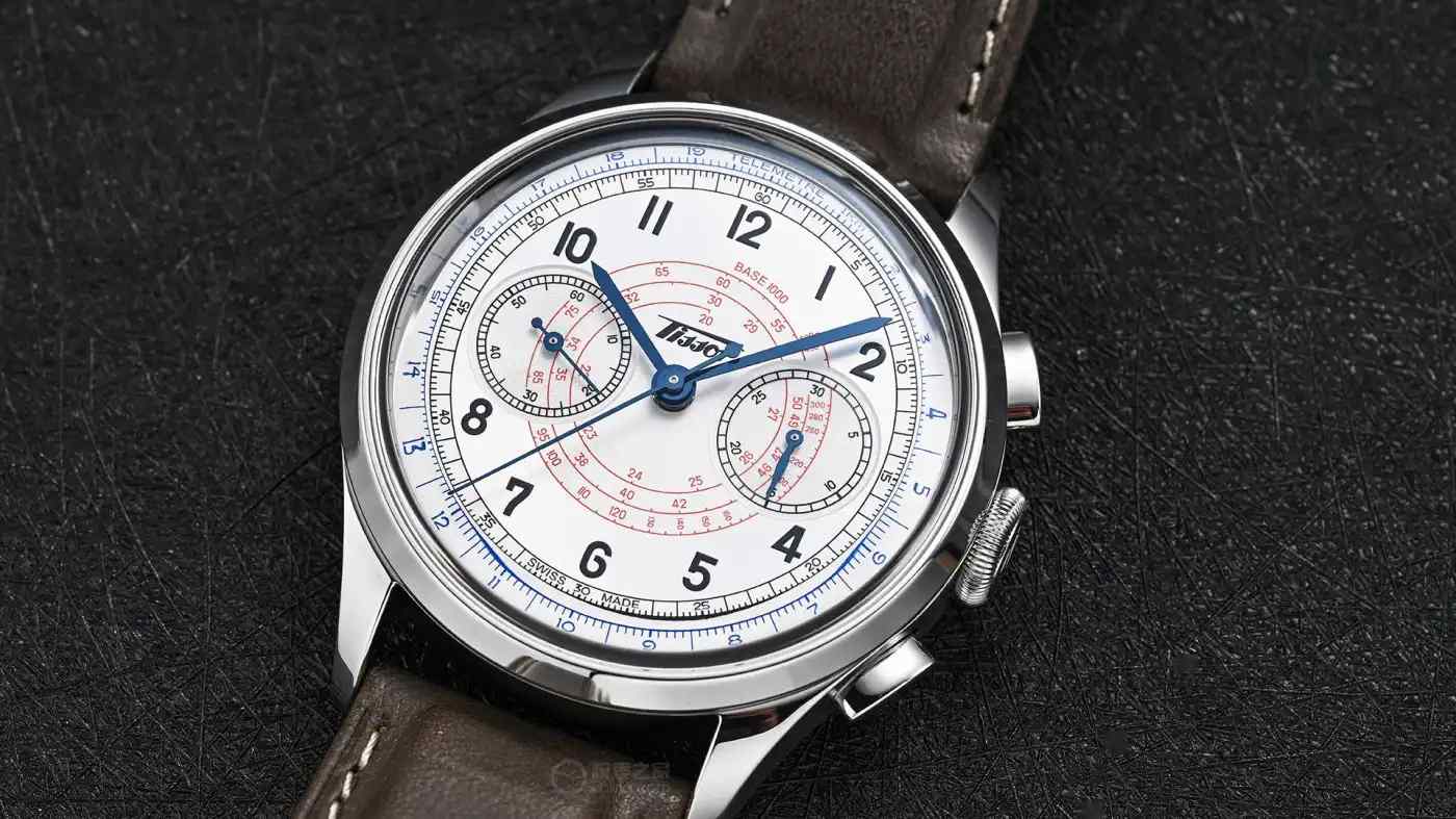 穿越时空的机械浪漫！天梭1938复刻计时码表上市，双刻度盘还原历史经典 | 奈斯探表