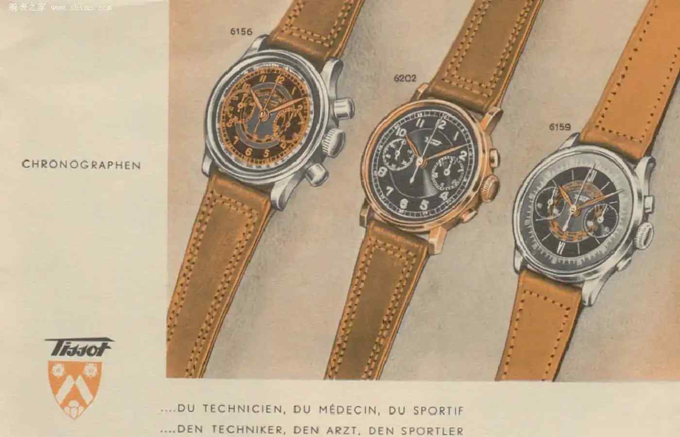 穿越时空的机械浪漫！天梭1938复刻计时码表上市，双刻度盘还原历史经典 | 奈斯探表