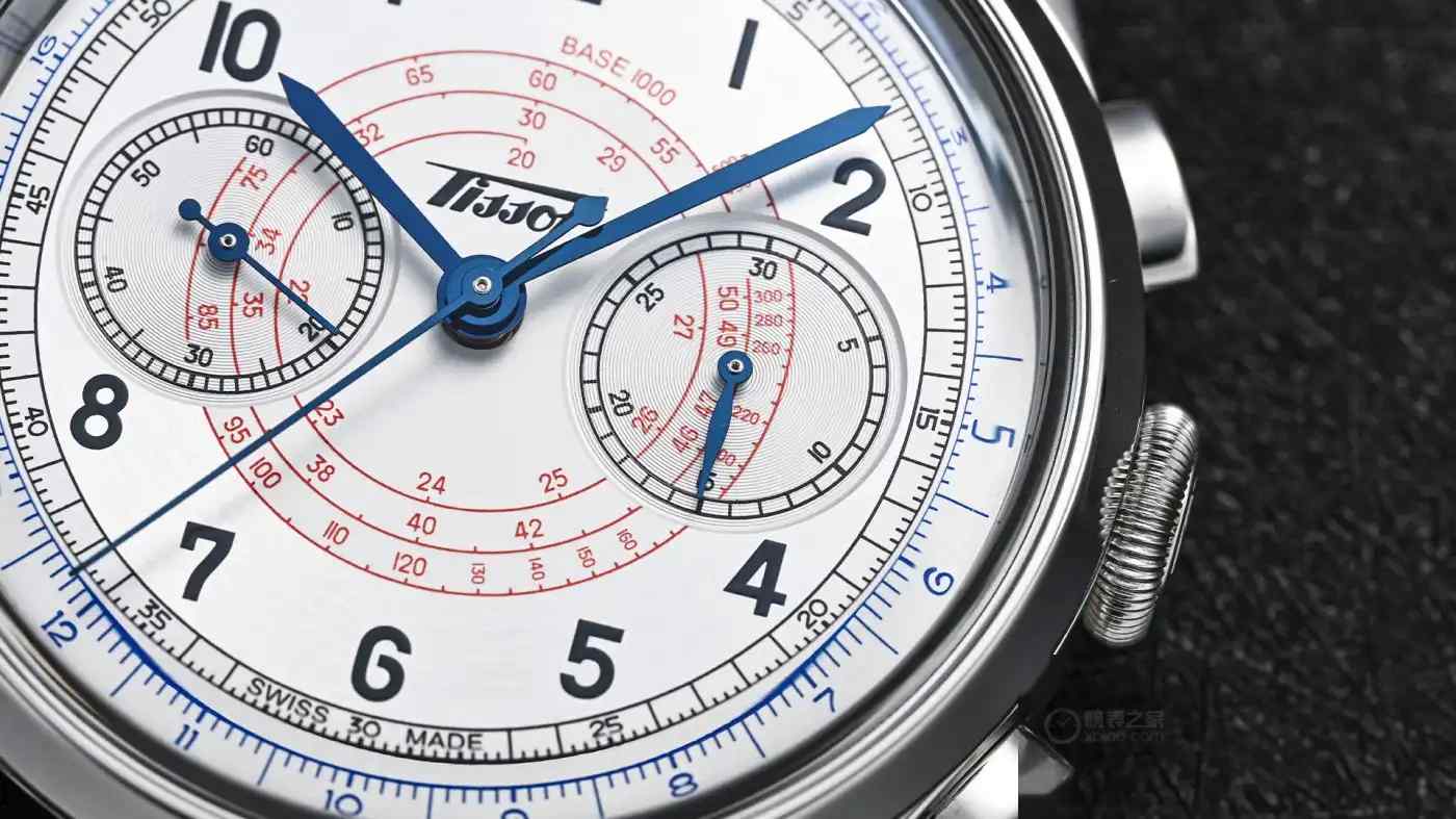 穿越时空的机械浪漫！天梭1938复刻计时码表上市，双刻度盘还原历史经典 | 奈斯探表