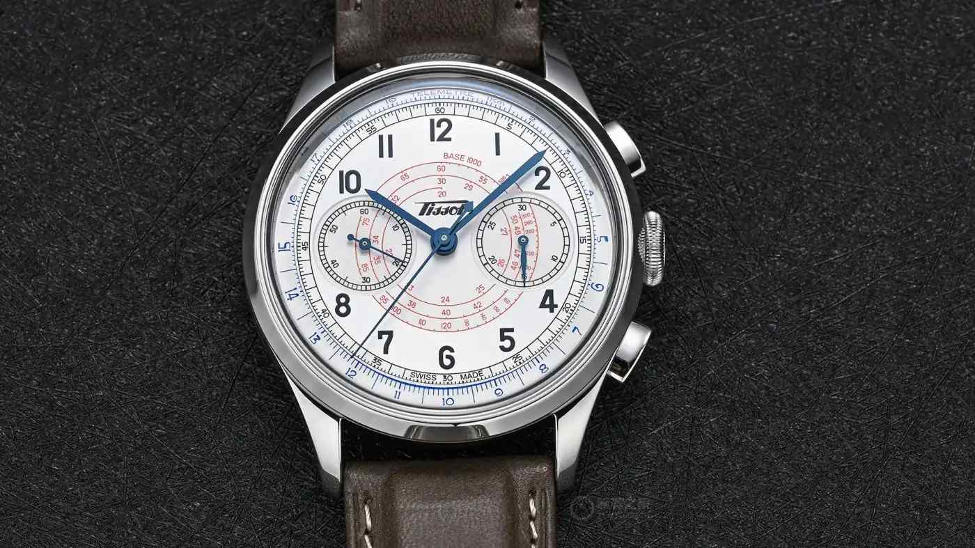 穿越时空的机械浪漫！天梭1938复刻计时码表上市，双刻度盘还原历史经典 | 奈斯探表