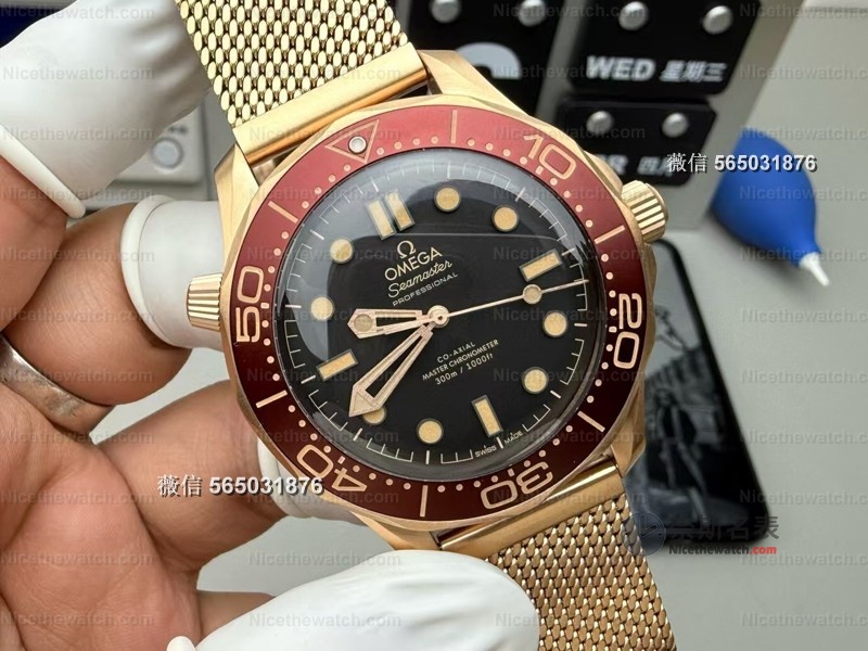 戴出包浆感！VS厂海马300青铜金搭载8806一体机芯，稳定到离谱 | 奈斯探表