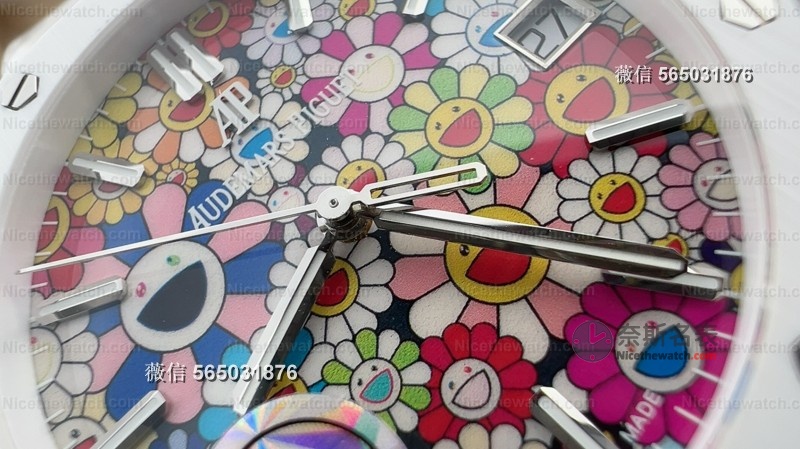 别再只看黑水鬼了!这款APS15500太阳花陶瓷表,戴上秒变街头焦点! | 奈斯探表 别再只看黑水鬼了!这款APS15500太阳花陶瓷表,戴上秒变街头焦点! | 奈斯探表