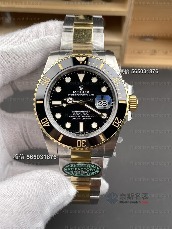 RC新品40mm间金水鬼配重版实测：172克高还原，细节拉满真香了！ | 奈斯探表