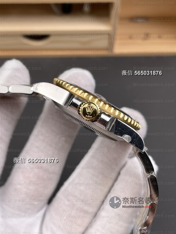 RC新品40mm间金水鬼配重版实测：172克高还原，细节拉满真香了！ | 奈斯探表