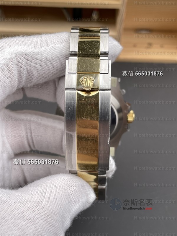 RC新品40mm间金水鬼配重版实测：172克高还原，细节拉满真香了！ | 奈斯探表