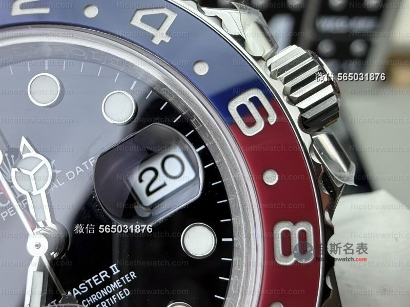 通红圈口+3285机芯！VS V3可乐圈三珠板链实测，细节拉满闭眼入！ | 奈斯探表