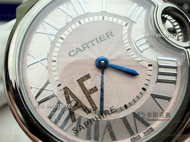 凯特王妃同款平替来了！AF卡地亚蓝气球33mm，细节拉满，连行家都难辨真假！ | 奈斯探表