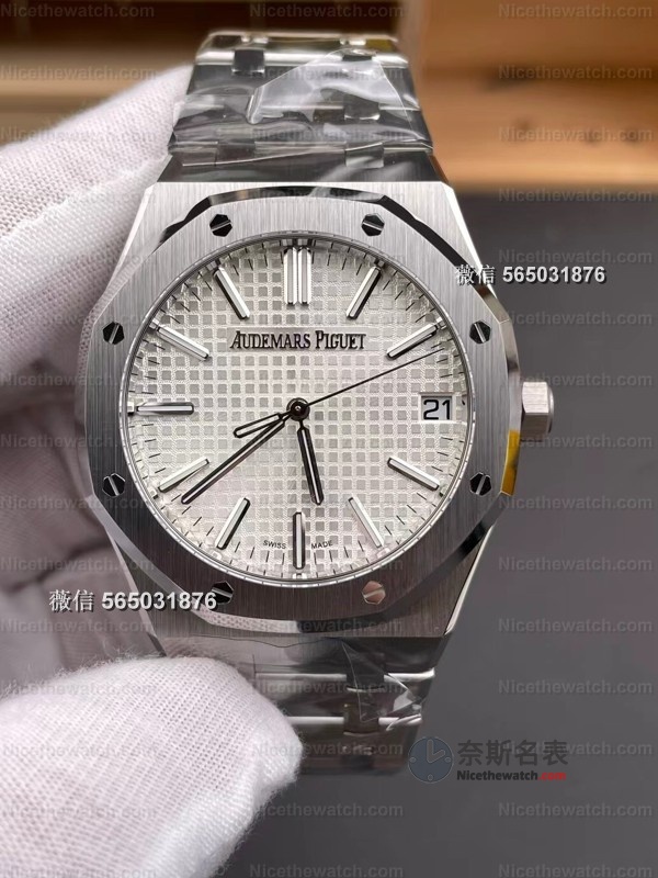 戴上就被问价格！我的DDF爱彼15510ST白盘复刻表真实体验太惊艳 | 奈斯探表