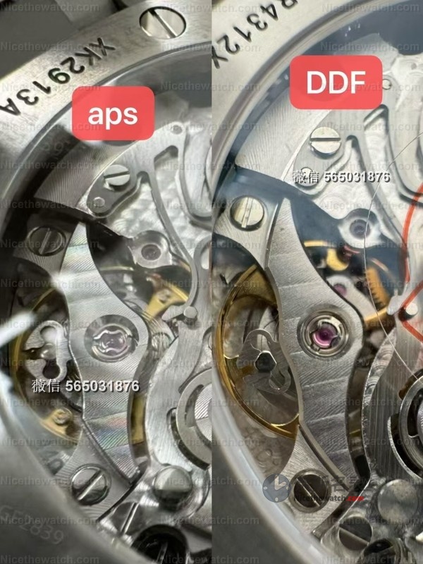 拆开APS厂26240 V2无卡度后我惊了:国产复刻居然真做出了无卡度砝码摆轮! | 奈斯探表 拆开APS厂26240 V2无卡度后我惊了:国产复刻居然真做出了无卡度砝码摆轮! | 奈斯探表