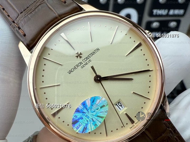 戴上MKS厂V2江诗丹顿85180，终于拥有了“平替版”百达翡丽级体验！ | 奈斯探表