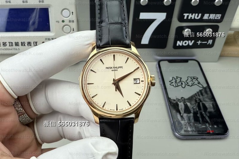 复古军表风回来了！3K厂百达翡丽5227将官底深度实测，细节太惊艳 | 奈斯探表