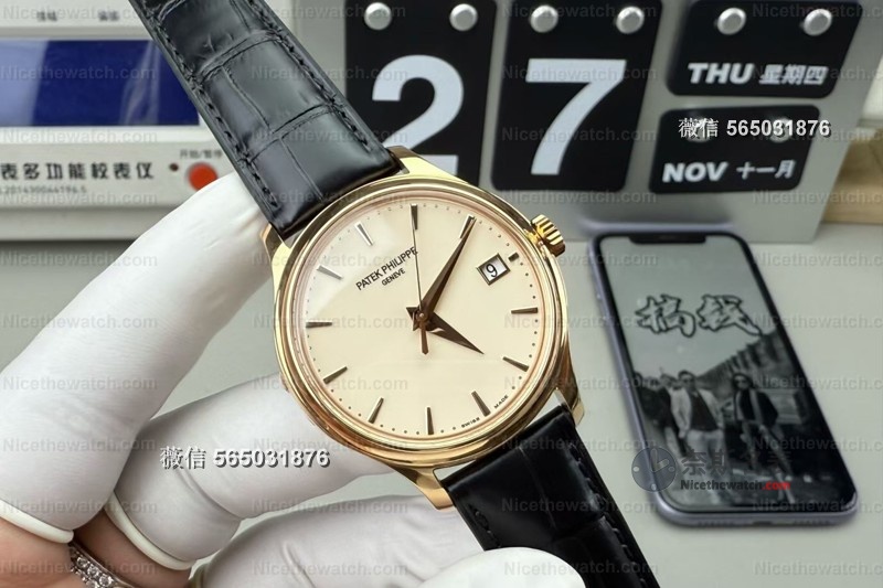 复古军表风回来了！3K厂百达翡丽5227将官底深度实测，细节太惊艳 | 奈斯探表