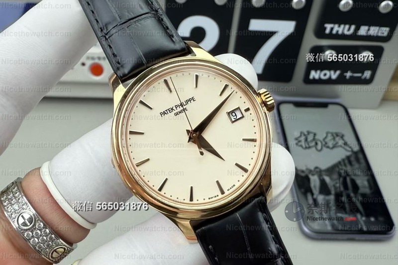 复古军表风回来了！3K厂百达翡丽5227将官底深度实测，细节太惊艳 | 奈斯探表