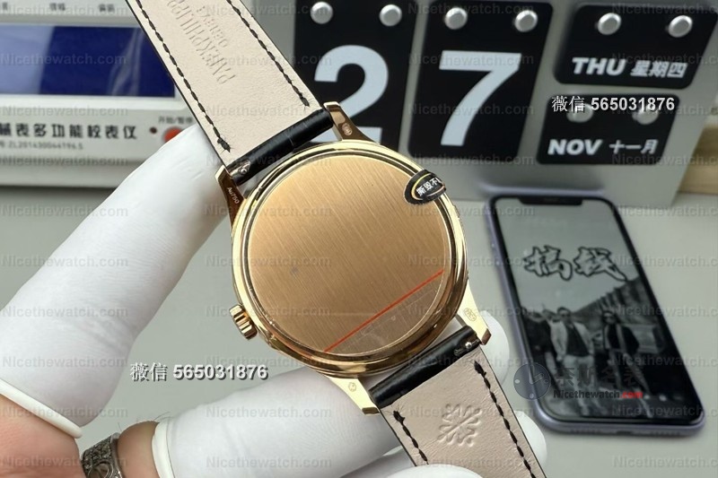 复古军表风回来了！3K厂百达翡丽5227将官底深度实测，细节太惊艳 | 奈斯探表