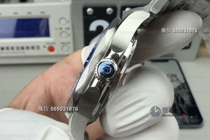 VS厂欧米茄海马300米V4蓝盘深度评测：细节拉满，真正“原厂级”复刻 | 奈斯探表