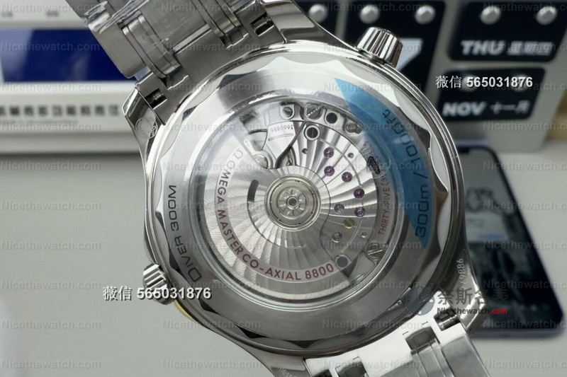 VS厂欧米茄海马300米V4蓝盘深度评测：细节拉满，真正“原厂级”复刻 | 奈斯探表