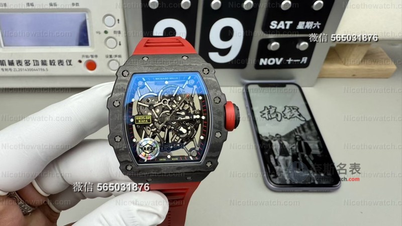 改装机芯out了！APS独家丹东IMAL1无卡度机芯RM35-02，所有零件真实联动 | 奈斯探表