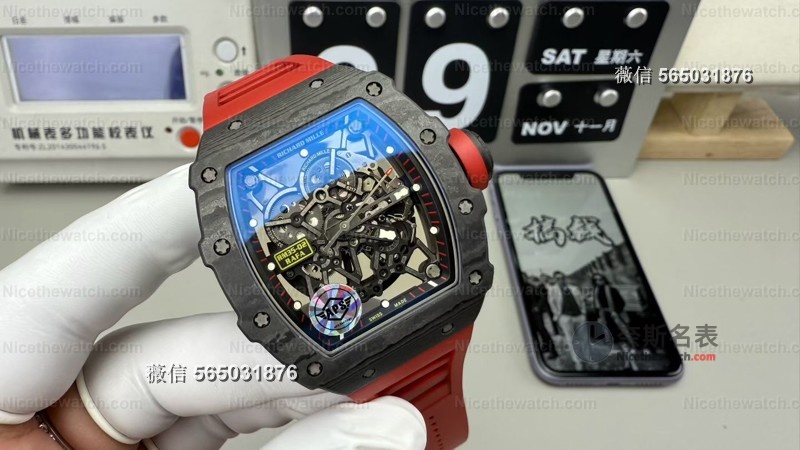 改装机芯out了！APS独家丹东IMAL1无卡度机芯RM35-02，所有零件真实联动 | 奈斯探表