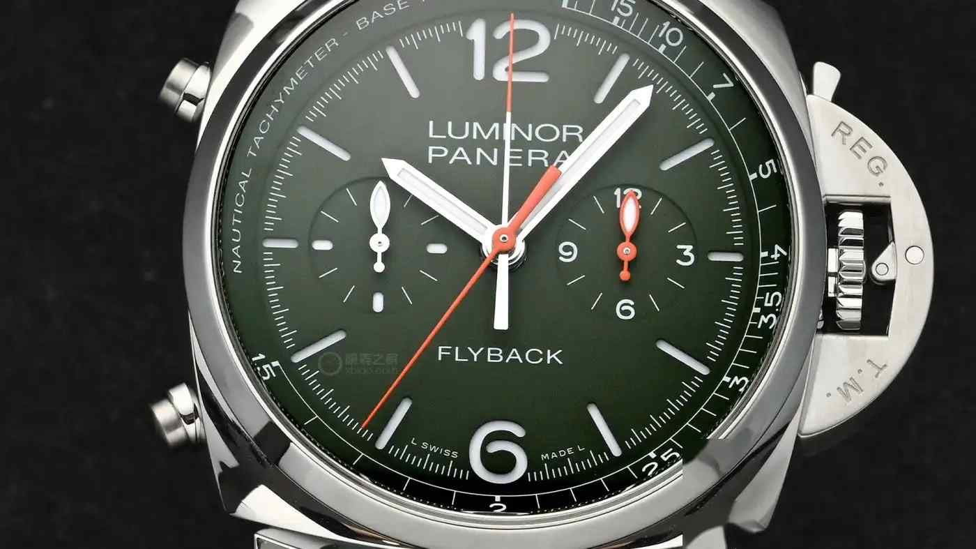 意大利海军血统！沛纳海军绿飞返计时腕表，辨识度满分稀缺上市 | 奈斯探表