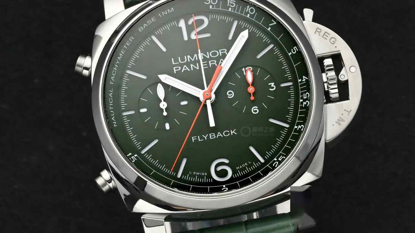 意大利海军血统！沛纳海军绿飞返计时腕表，辨识度满分稀缺上市 | 奈斯探表
