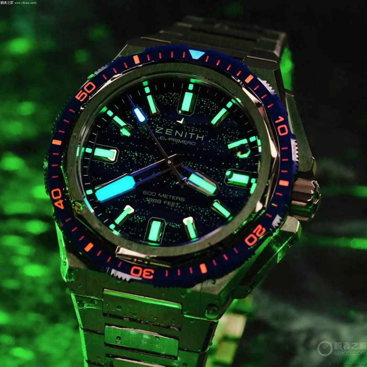 把海洋夜光戴手上！真力时生物发光潜水表，黑暗中美到窒息 | 奈斯探表