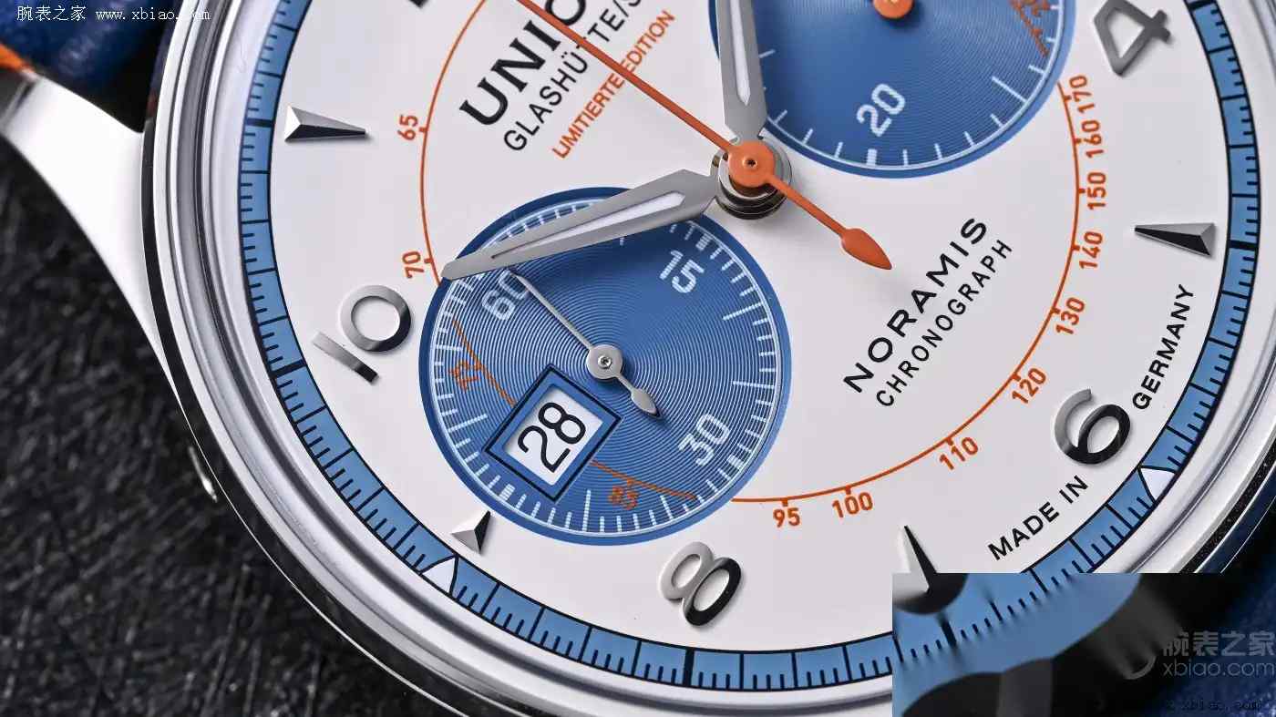 赛车迷必入！宇联诺拉敏斯携百年海湾石油橙蓝图腾，德系精准芯颠覆联名表！ | 奈斯探表