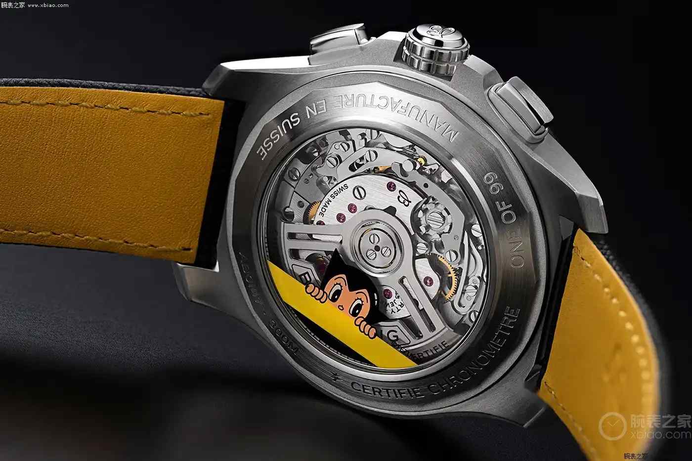 收藏家必入！百年灵复仇者B01阿童木联名，细节满满诚意十足 | 奈斯探表