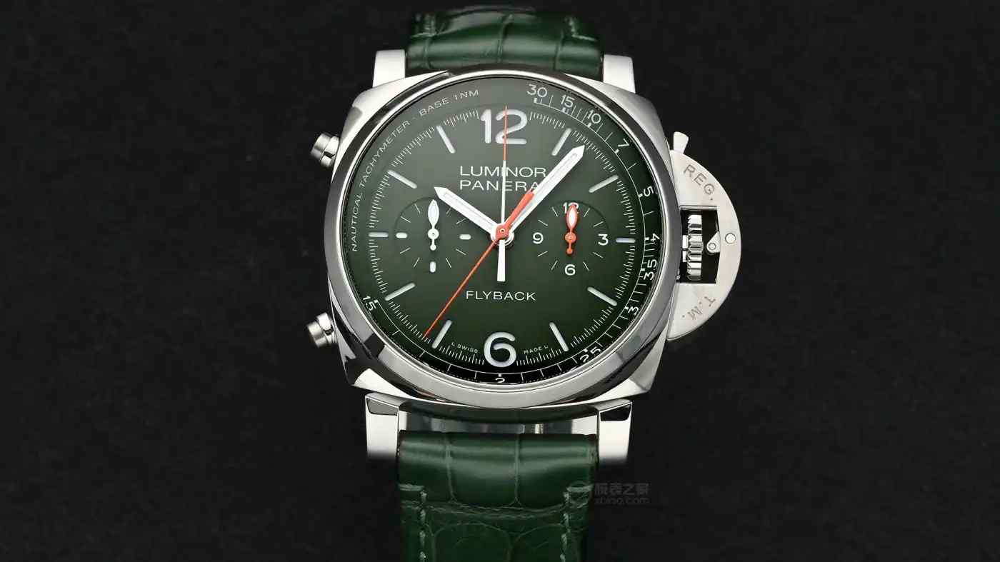意大利海军血统！沛纳海军绿飞返计时腕表，辨识度满分稀缺上市 | 奈斯探表