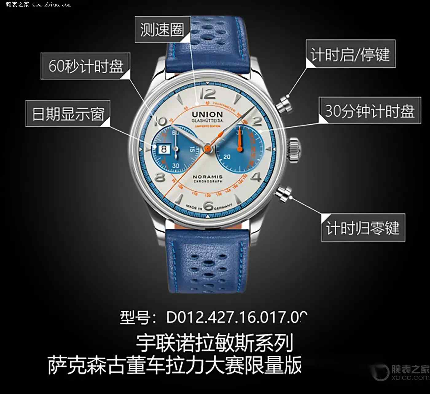 赛车迷必入！宇联诺拉敏斯携百年海湾石油橙蓝图腾，德系精准芯颠覆联名表！ | 奈斯探表