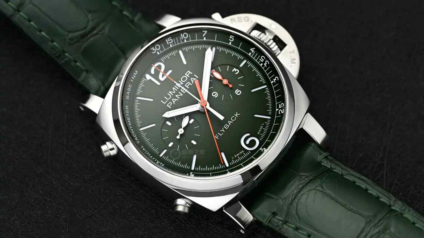 意大利海军血统！沛纳海军绿飞返计时腕表，辨识度满分稀缺上市 | 奈斯探表