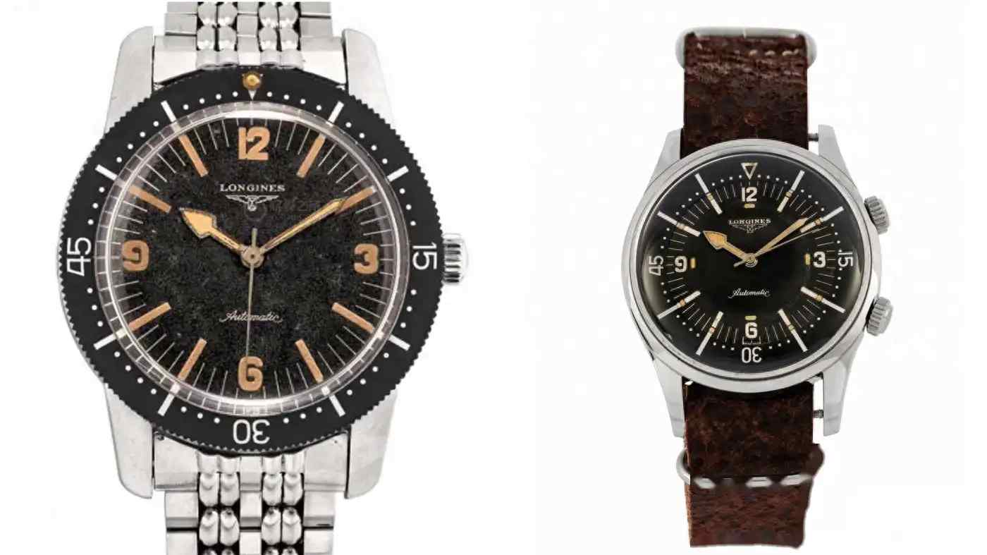 复古潜水新宠！浪琴复刻经典7042，内置表圈设计太绝了！ | 奈斯探表