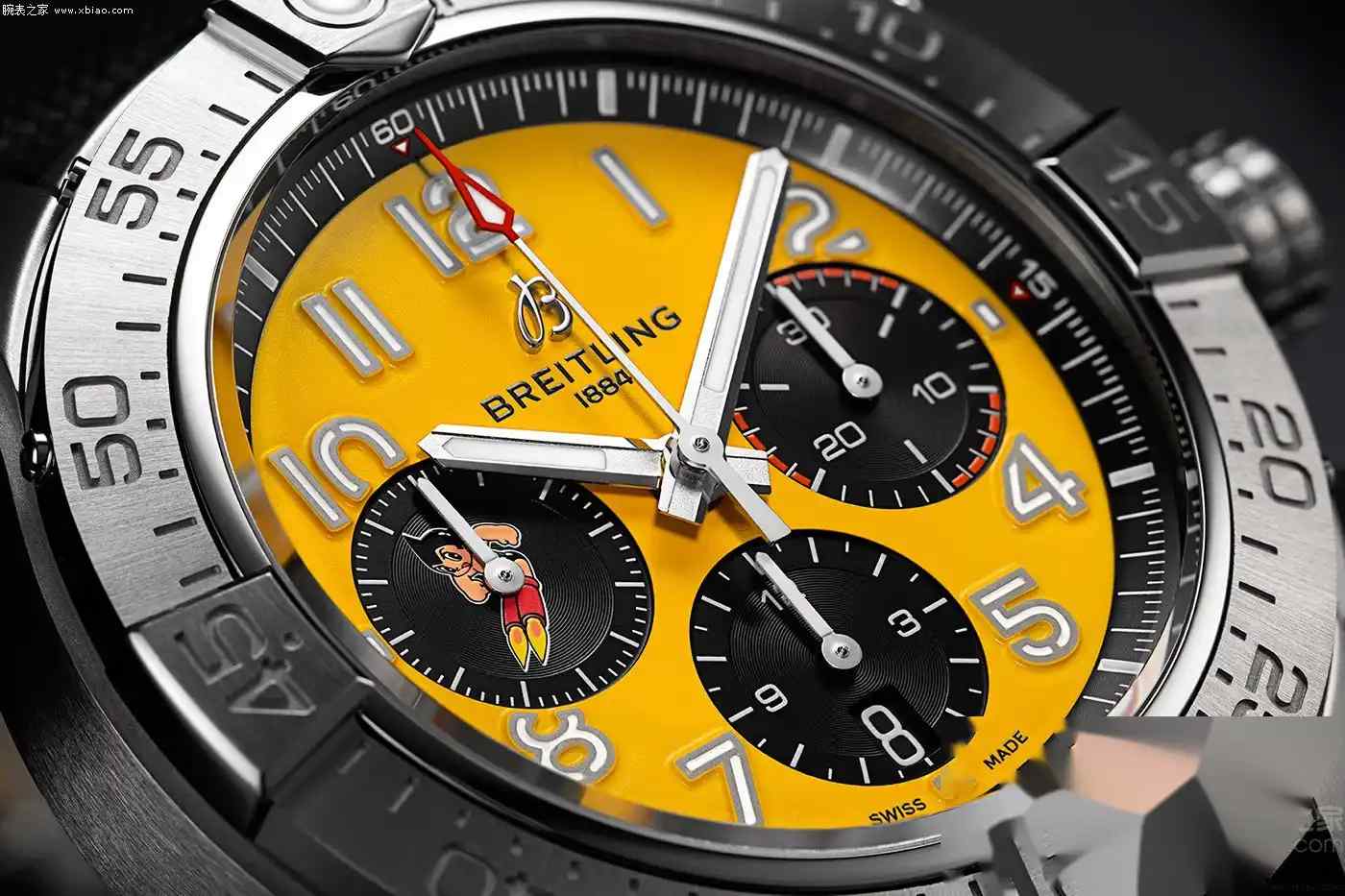 收藏家必入！百年灵复仇者B01阿童木联名，细节满满诚意十足 | 奈斯探表