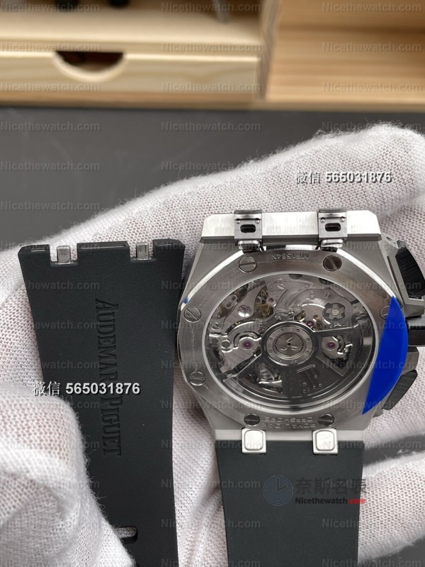 不再是改机芯！APS厂26420黑陶瓷升级4401一体芯，陶瓷圈+快拆带太香了 | 奈斯探表