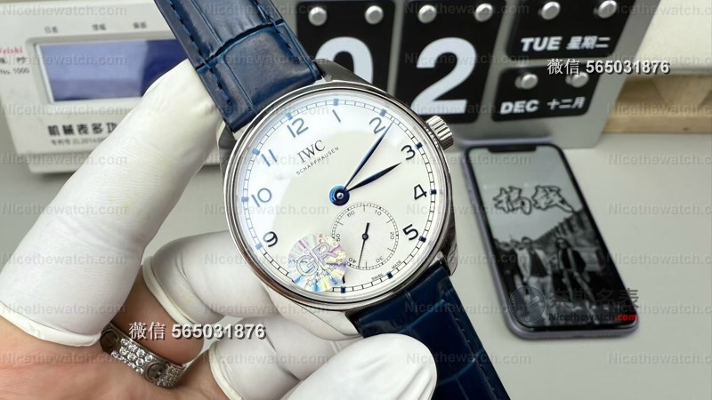正装表天花板？GR厂IW358304复刻评测：做工精细，就差一条鳄鱼带 | 奈斯探表