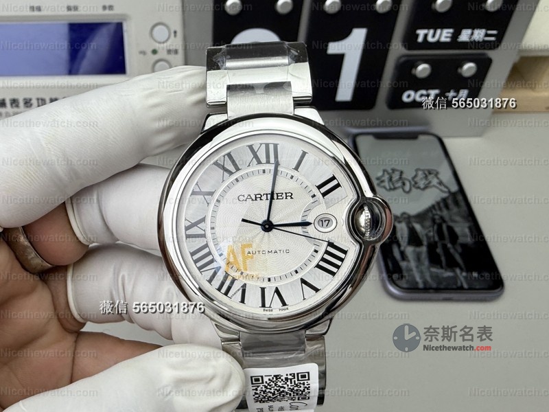 为什么我劝你别买杂厂蓝气球？AF这款42mm细节太狠了！ | 奈斯探表