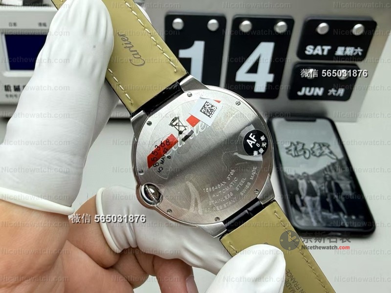 为什么我劝你别买杂厂蓝气球？AF这款42mm细节太狠了！ | 奈斯探表